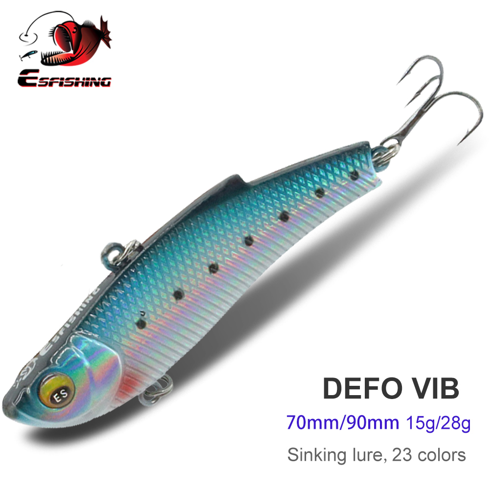 Fishing Equipment Ebay - ESFISHING 진동 워블러 하드베이트 DEFO VIB