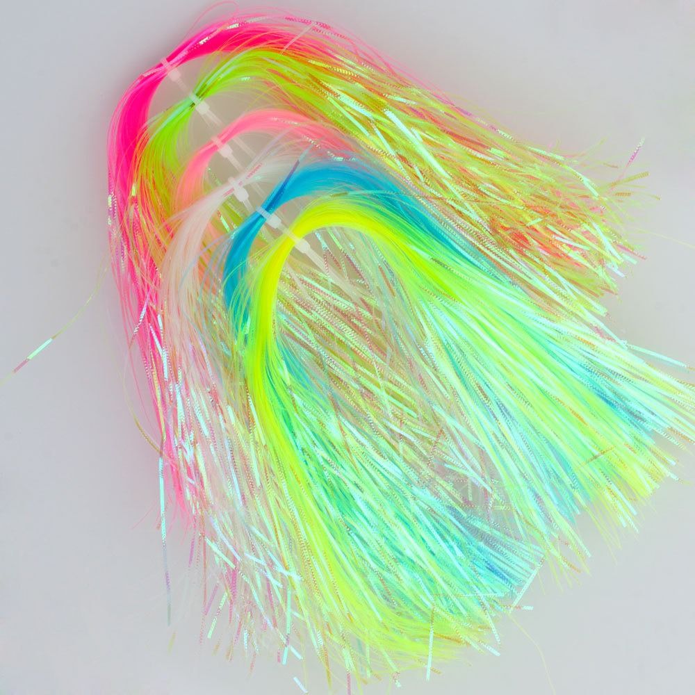 Saltwater Fishing Hook - 물결 모양 글리스 가닥, 1mm 너비,