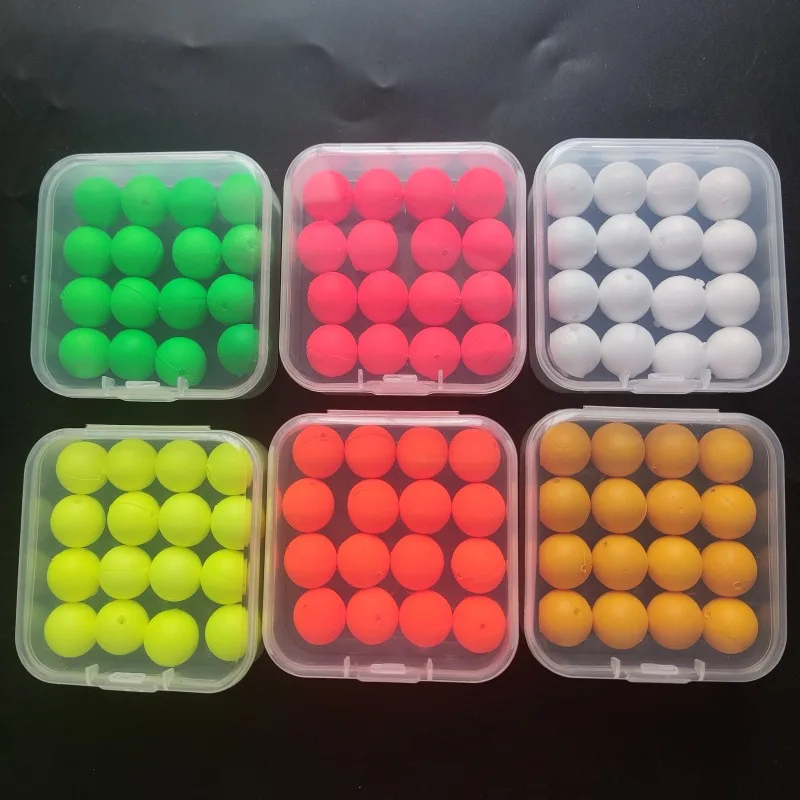 Fishing Equipment Ebay - 16 개/상자 낚시 부동 공 12mm
