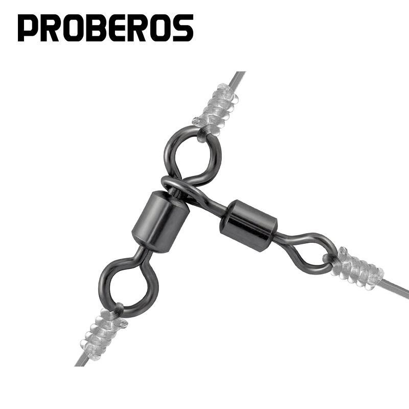 Saltwater Fishing Hook - PRO BEROS 50Pcs 3 웨이 회전