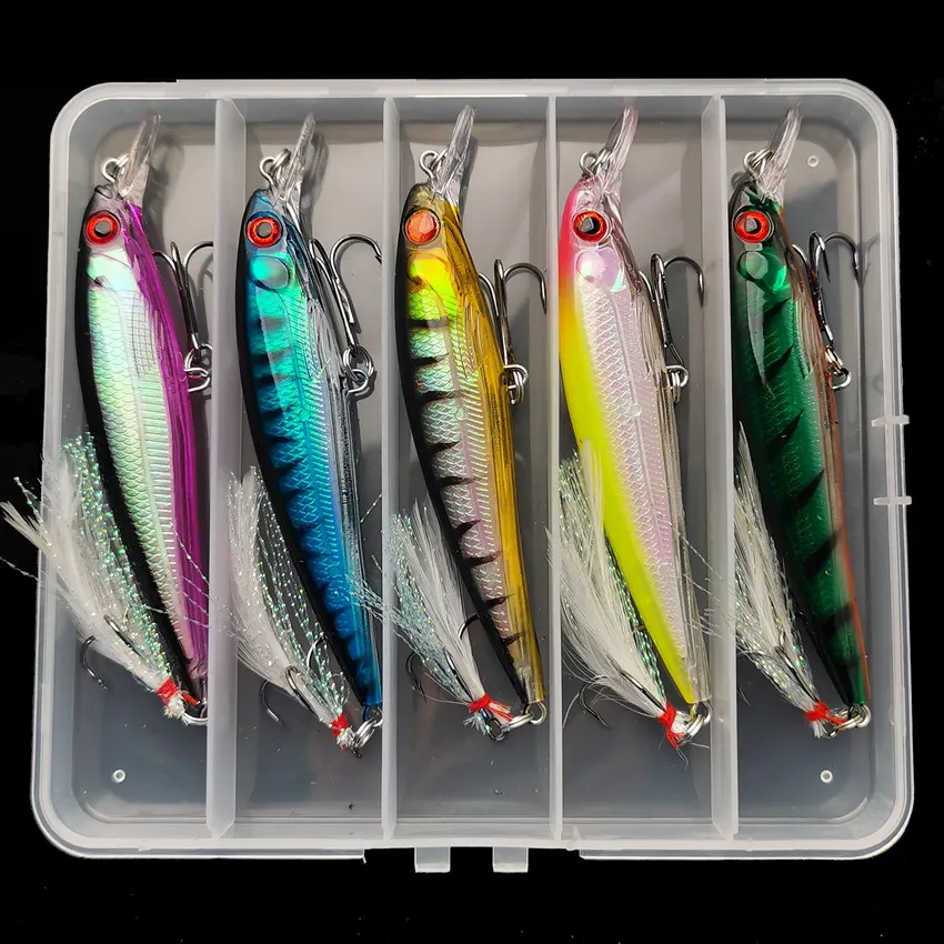 Fishing Hook - 레이저 3D 눈 생체 공학 미노우