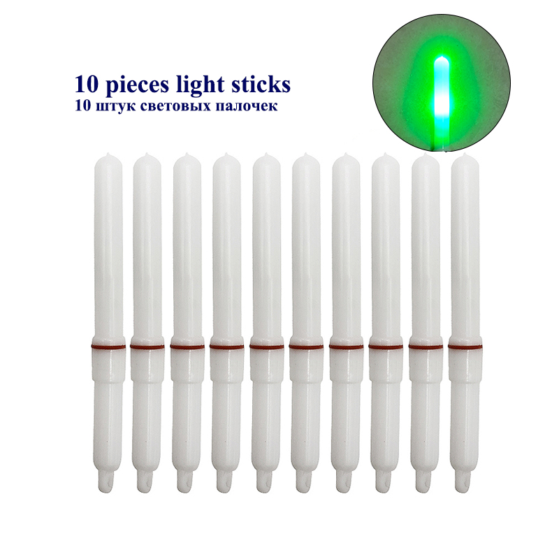 Night Float Fishing - 10PCS 전기 야간 발광 스틱 바다