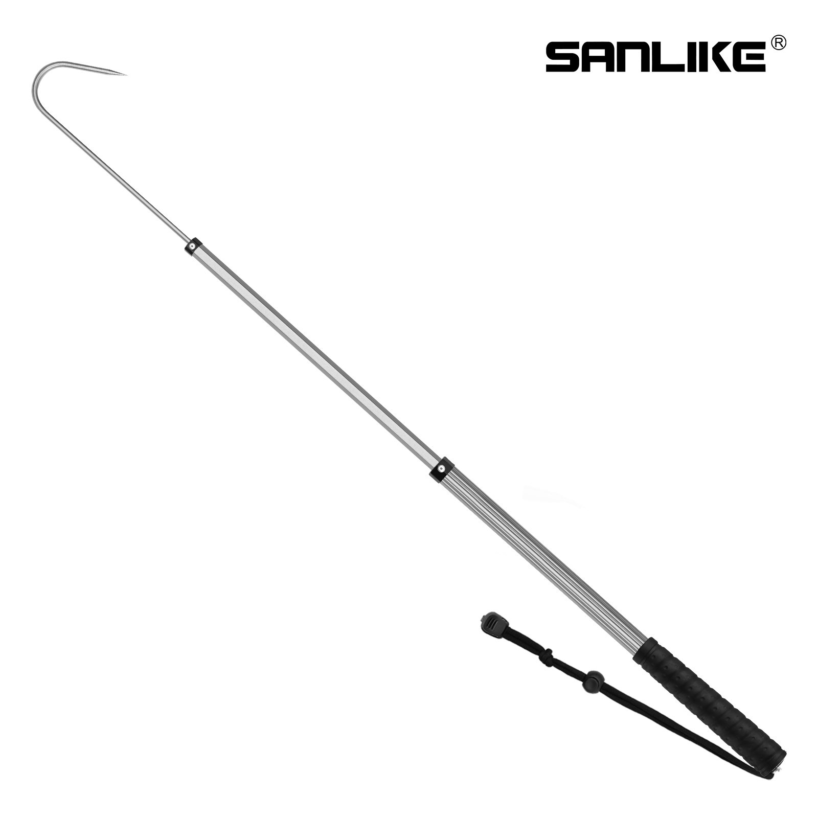 Saltwater Fishing Hook - SANLIKE 90cm 텔레스코픽 낚시 개프 후크