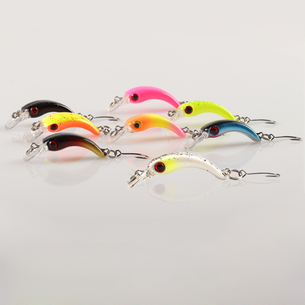 Trout Fishing Lure - 신제품 미니 크랭크 베이트 Wobblers 인공