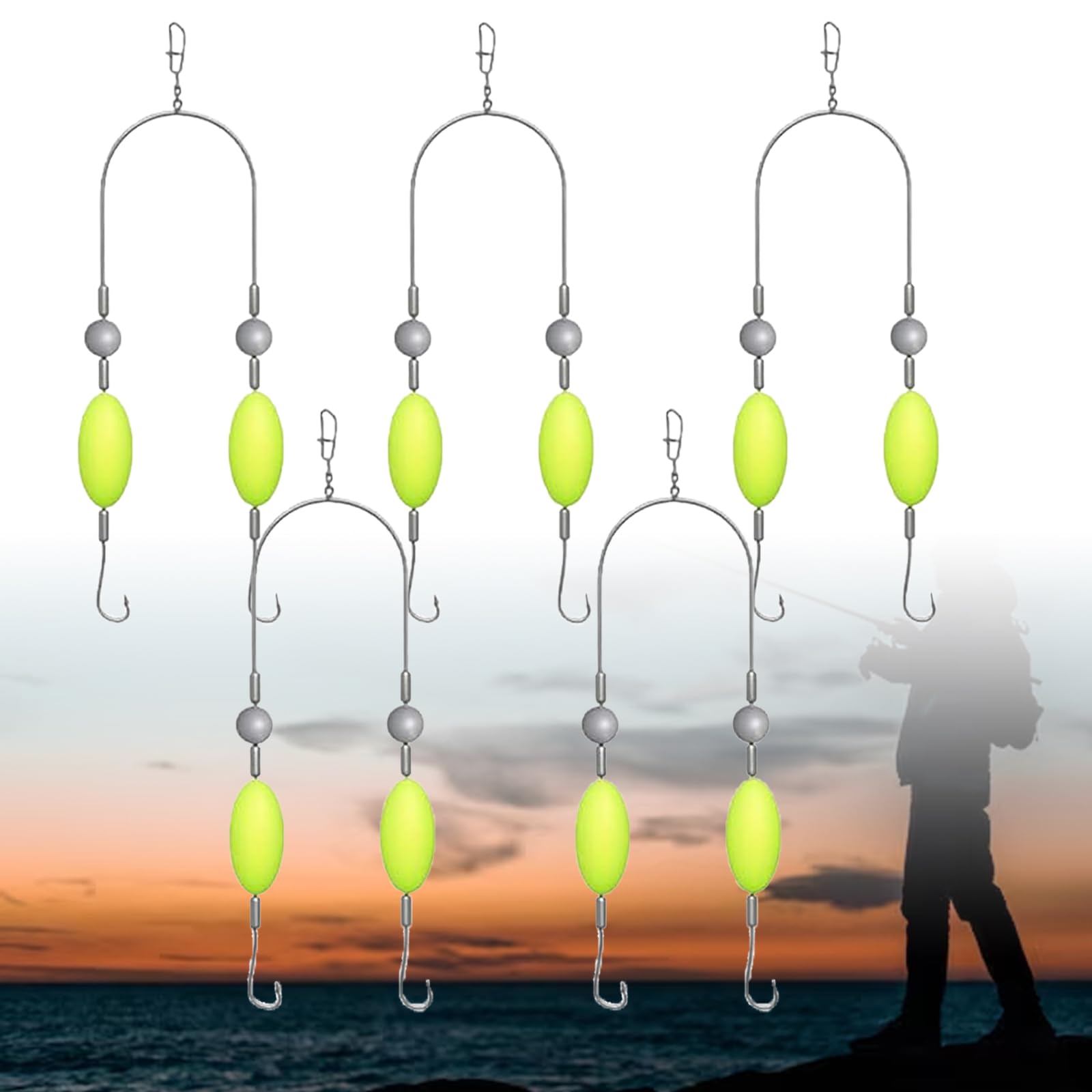 3/5/10개입 더블 리버스 낚시 바늘 오프-바텀 더블 - Fishing Equipment Ebay 리뷰 및 가격