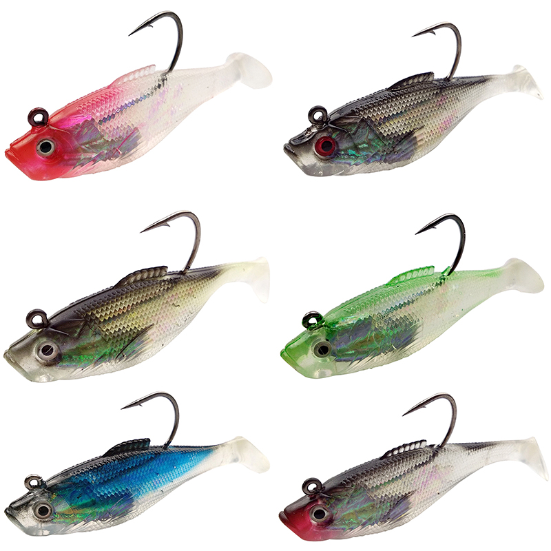 6개/봉지 낚시 루어 세트, 낚시 바늘 포함, 지깅용  - Saltwater Fishing Hook 리뷰 및 가격