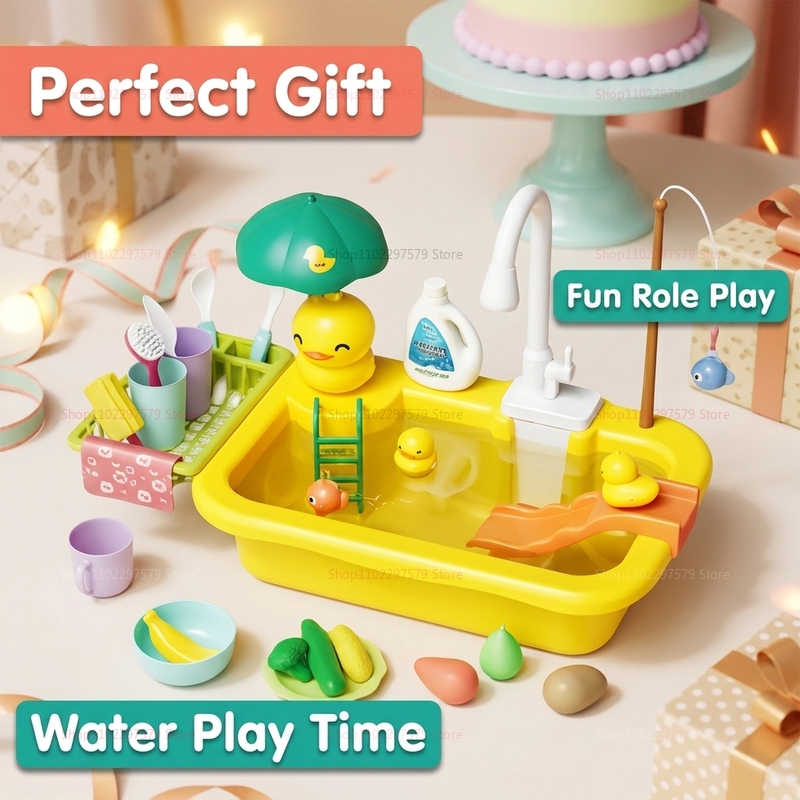 어린이 주방 싱크대 식기세척기 놀이 세트 장난감 물 흐 - Fishing Equipment Manufacturers 리뷰 및 가격