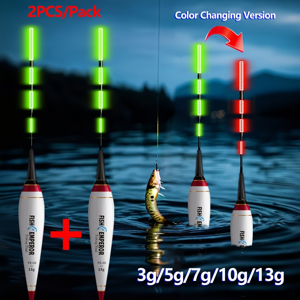 바이트 플로트 2개 지능형 변색 전자 플로트 낚시 LE - Fishing Equipment Ebay 리뷰 및 가격