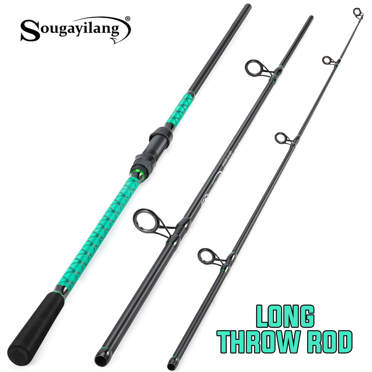 Sougayilang 잉어 낚싯대 3섹션 헤비 파워 1 - Surf Fishing Equipment 리뷰 및 가격