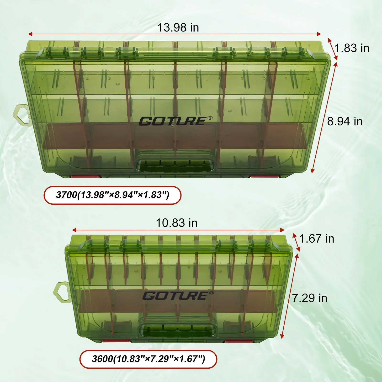 Goture 3600/3700 시리즈 낚시 태클 주최자 - Saltwater Fishing Hook 리뷰 및 가격