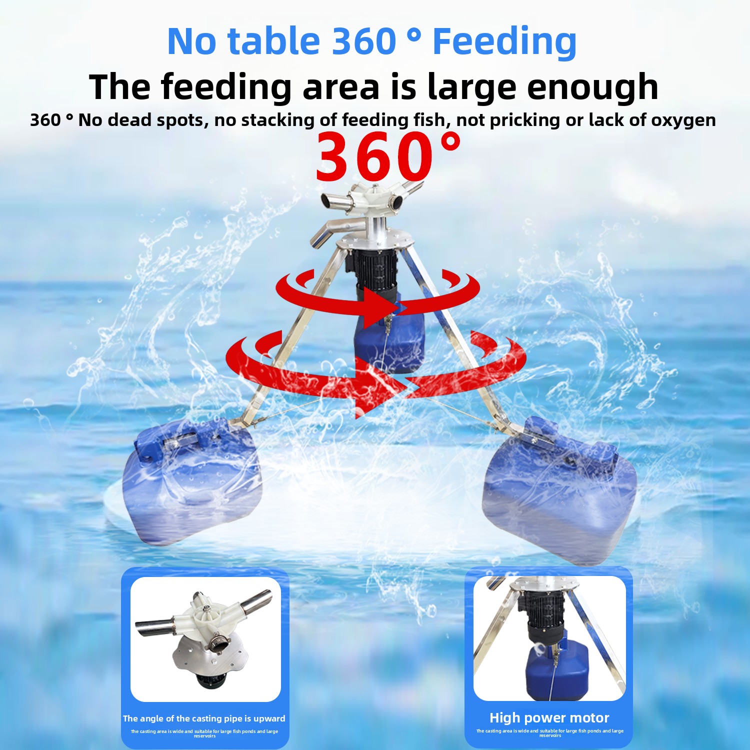 어류 양식장 물고기 투척기 양식 장비 완전 자동 360 - Fishing Equipment Manufacturers 리뷰 및 가격