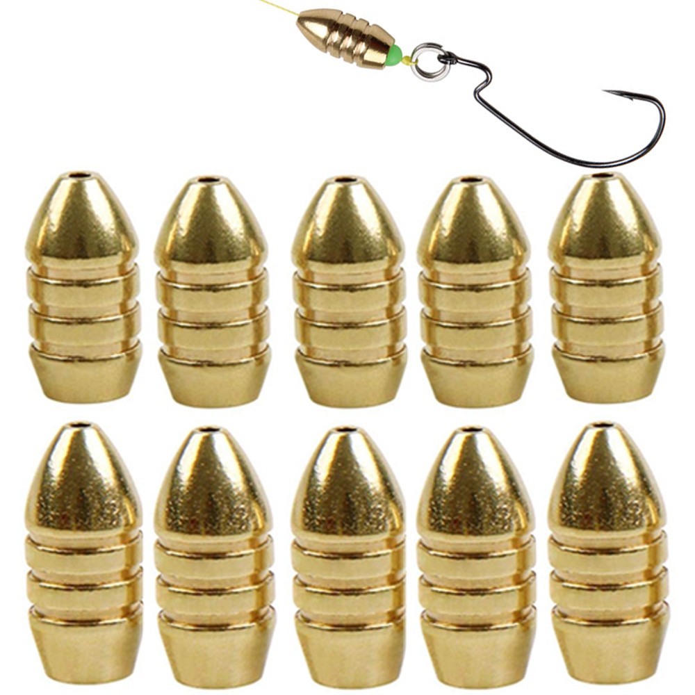 황동 낚시 무게추 구리 총알 싱커, 텍사스 캐롤라이나  - Trout Fishing Lure 리뷰 및 가격