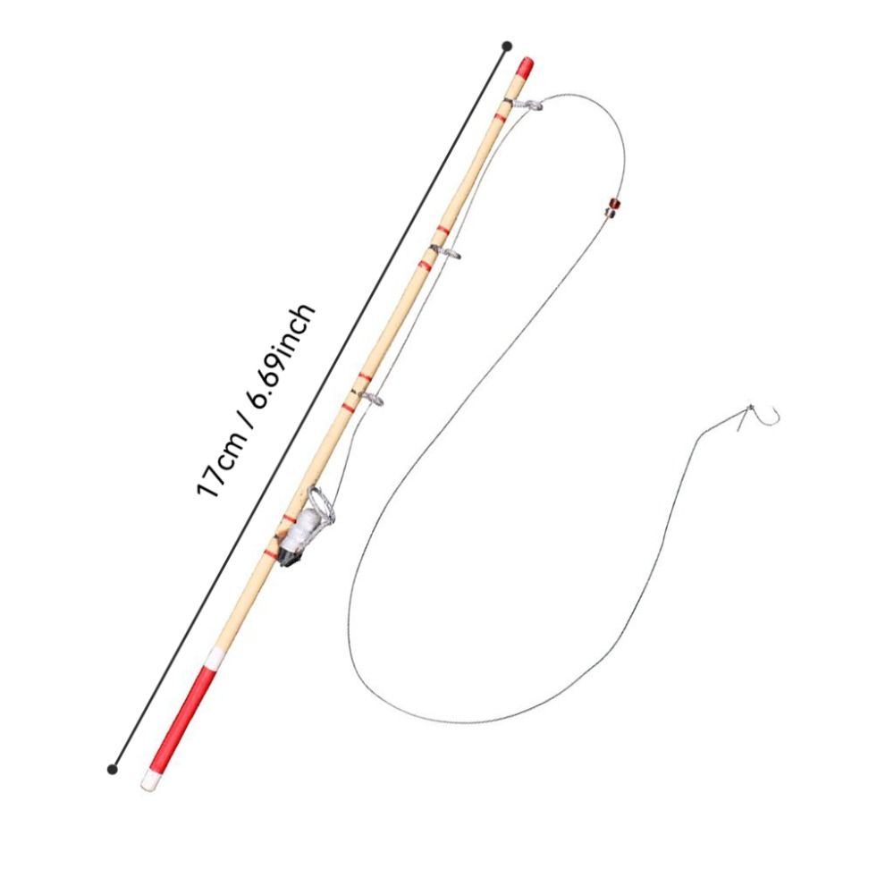 트렌디 마이크로 랜드스케이프 미니어처 낚시 도구, 장식 - Fishing Equipment For Kids 리뷰 및 가격