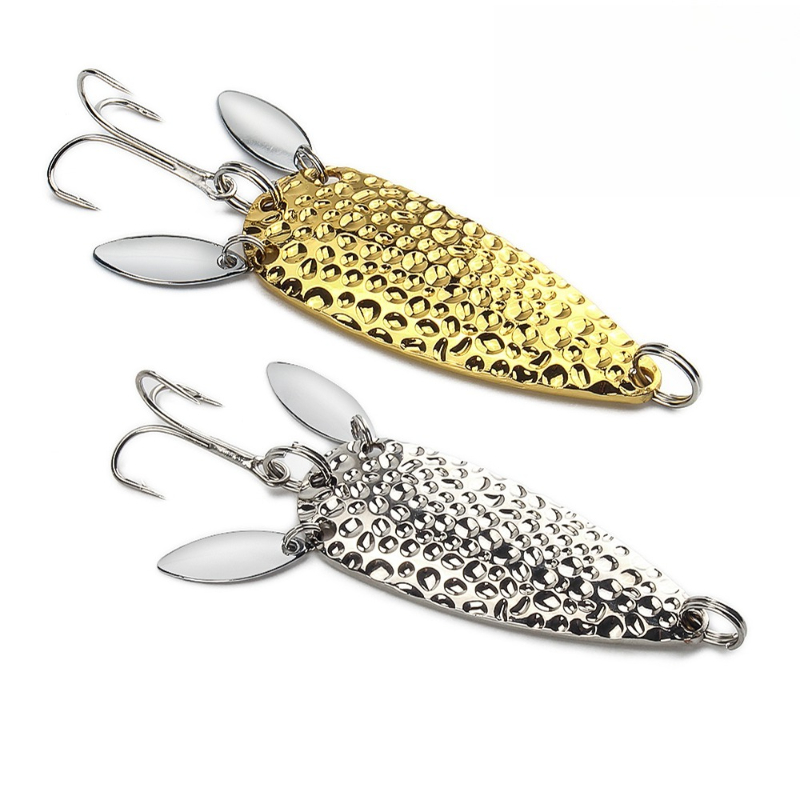 1Pcs 금속 스푼 Spinnerbait 더블 회전 하 - Trout Fishing Lure 리뷰 및 가격