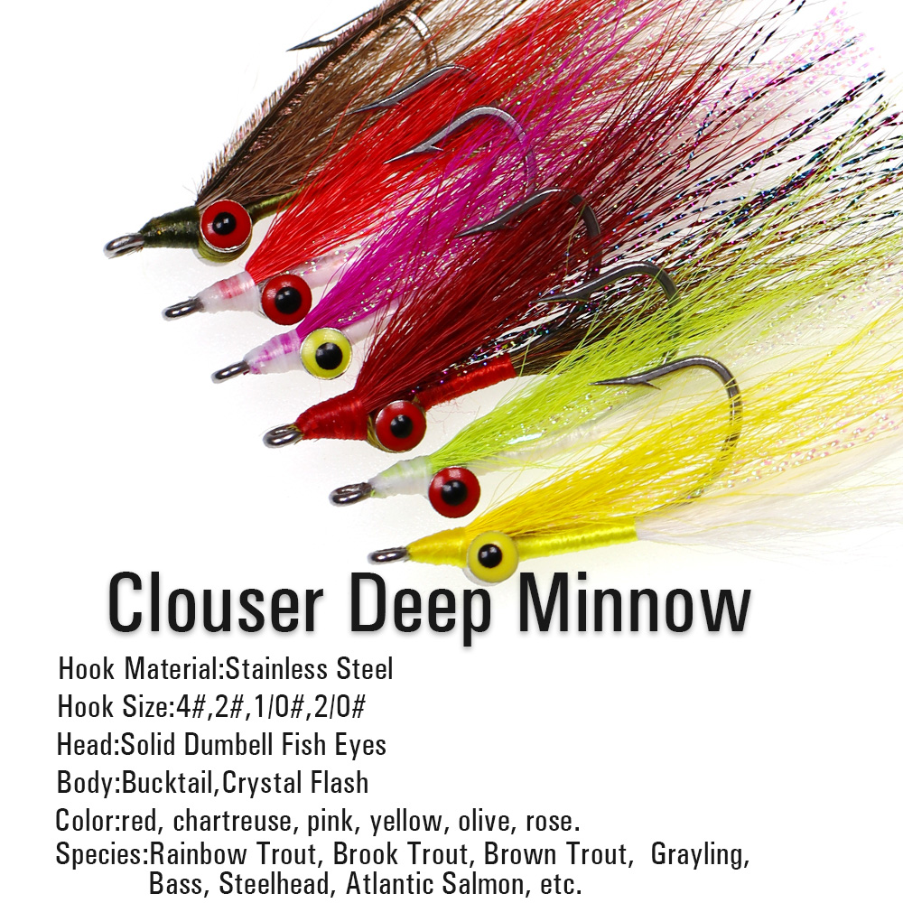 Wifreo 미노우 스트리머 플라이 미끼 송어 배스 스 - Trout Fishing Lure 리뷰 및 가격