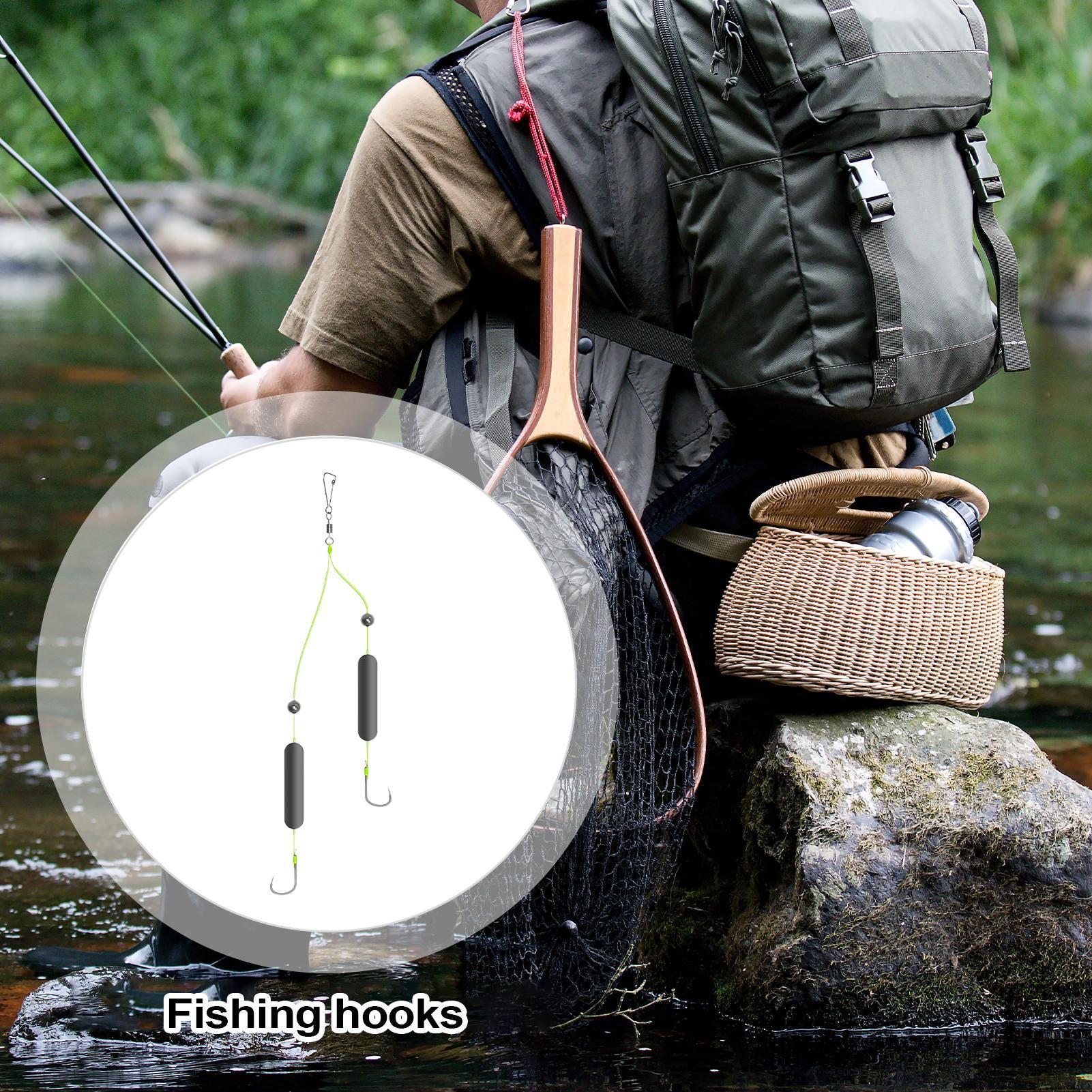 캣피쉬 리그 플로팅 리버스 더블 훅 서프 낚시 리그 지 - Surf Fishing Equipment 리뷰 및 가격