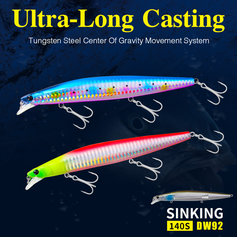 TSURINOYA 스팅거 140S 낚시 루어 싱킹 미노 - Trout Fishing Lure 리뷰 및 가격