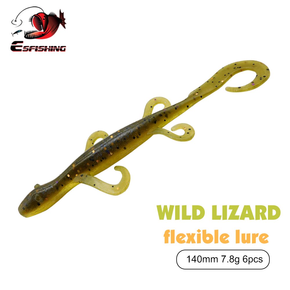 ESFISHING 낚시 루어 와일드 리자드 140mm  - Fishing Equipment Ebay 리뷰 및 가격