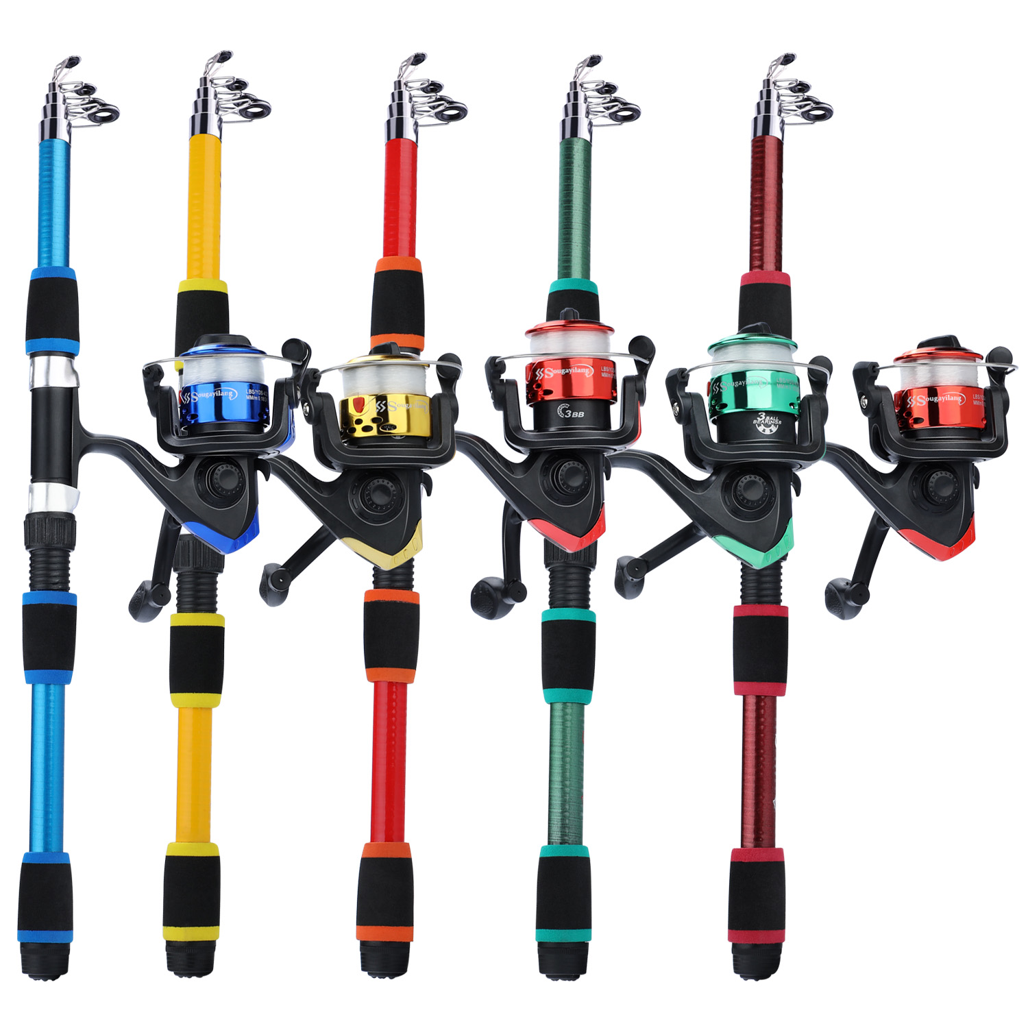 Sougayilang 어린이 낚싯대 세트, 텔레스코픽  - Fishing Equipment For Kids 리뷰 및 가격
