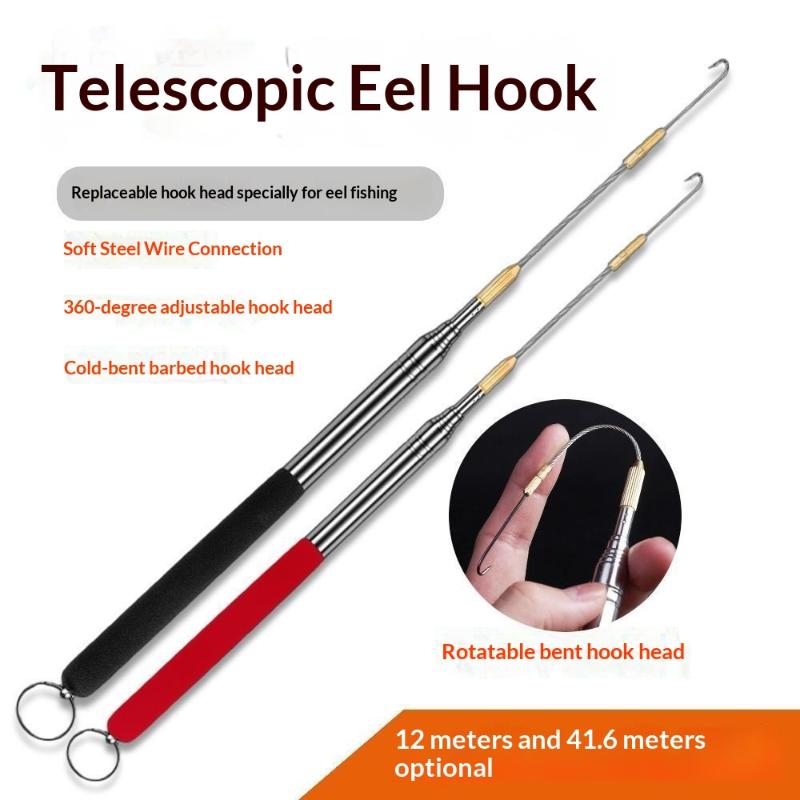 텔레스코픽 장어 낚시 바늘 360도 회전 미늘형 실줄  - Saltwater Fishing Hook 리뷰 및 가격