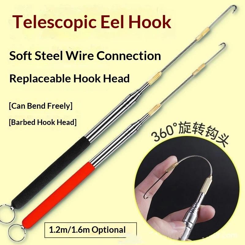 텔레스코픽 장어 낚시 바늘 360도 회전 미늘형 실줄  - Saltwater Fishing Hook 리뷰 및 가격
