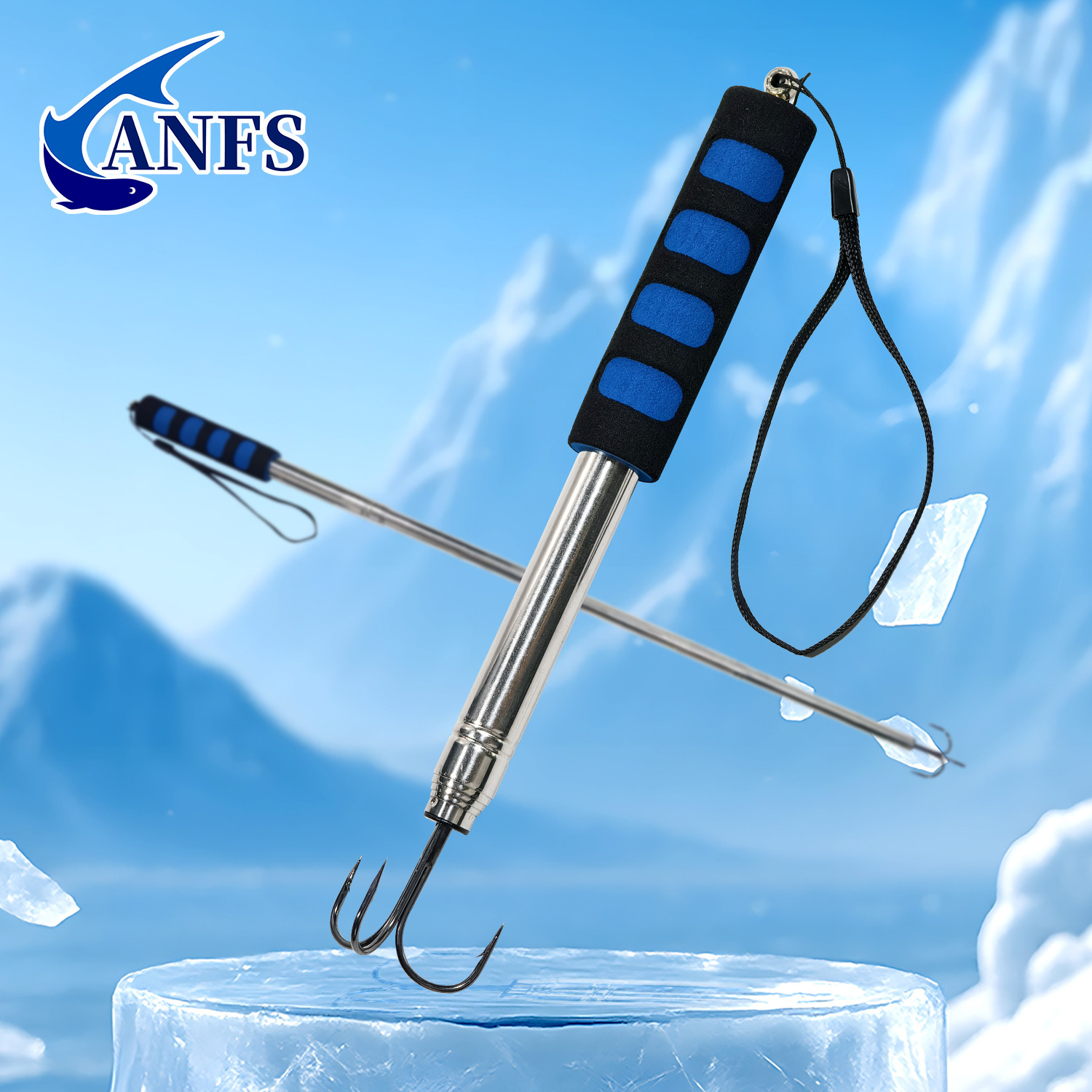 ANFS 1개 텔레스코픽 낚시용 갈고리 스테인리스 스틸 - Saltwater Fishing Hook 리뷰 및 가격